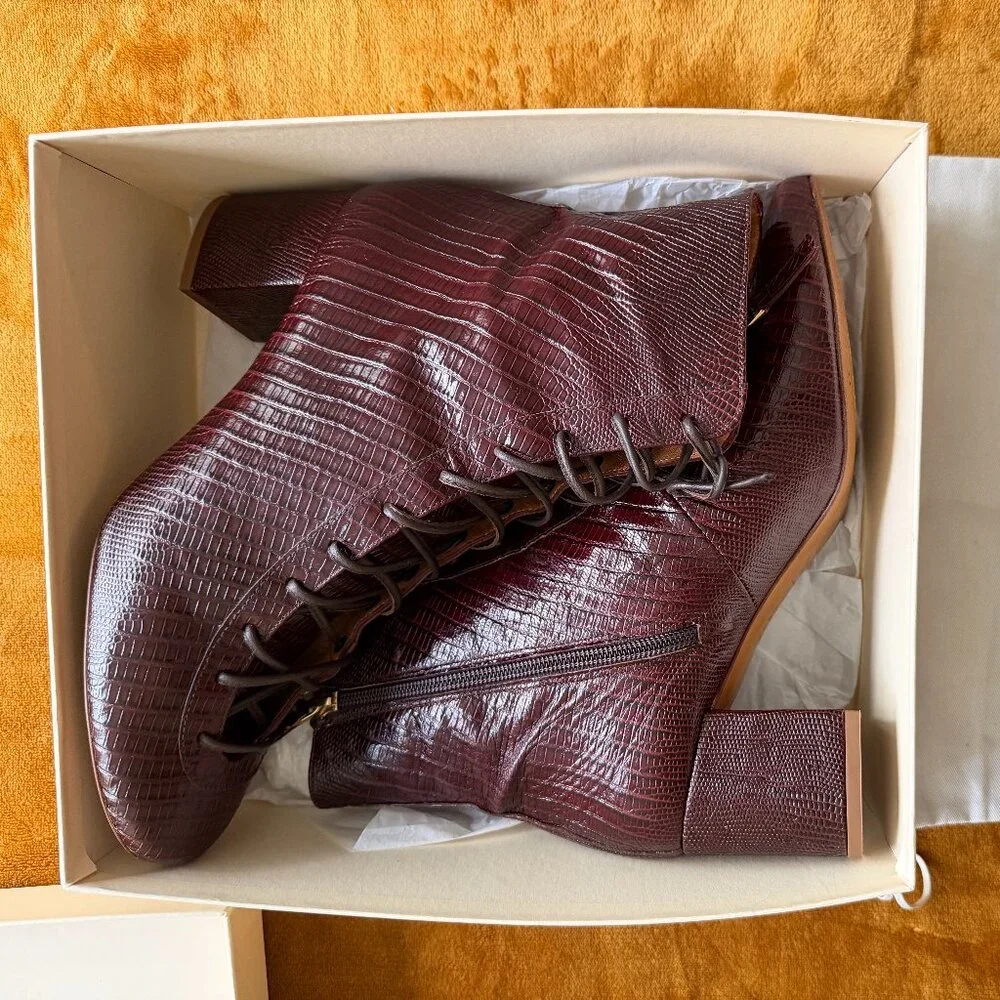 Sezane Sandy Boots  - Color: Téjus Brun Size: 42 - Picture 9 of 9